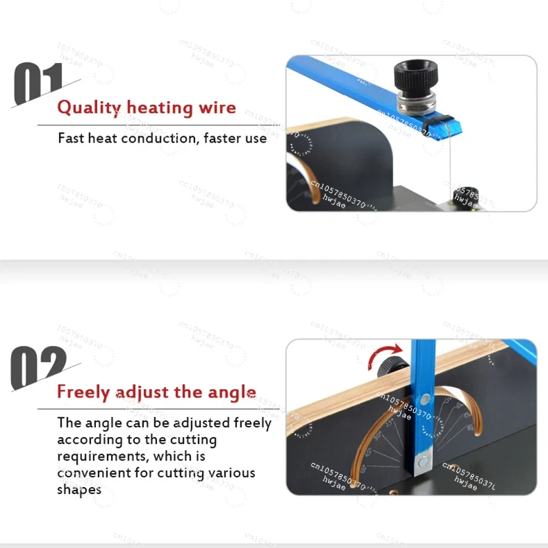 Hot Wire Foam Cutting Table Machine - 100-240V Electric Hot Wire Foam Cutter