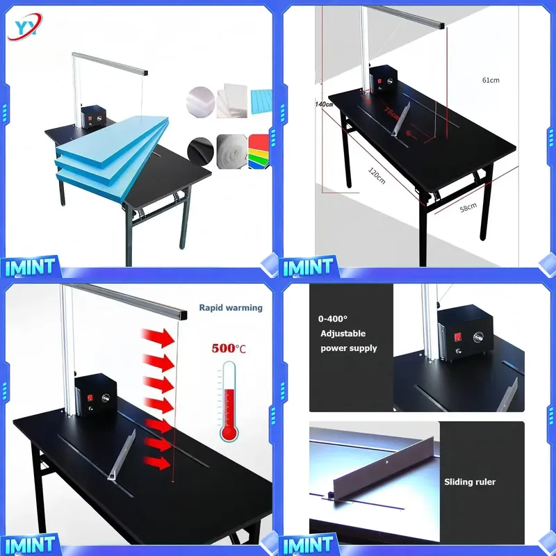 Hot Wire Foam Cutting Table Machine - Professional Industrial Electric Heated Cutter Tool