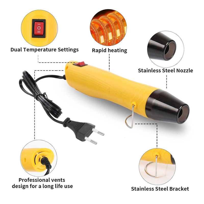 DT16 350W Heat Gun for Craftin - đánh giá và giá Craft Heat Gun Dual Temperature Shrink